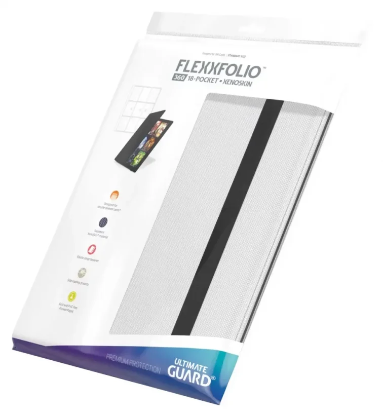 Album Ultimate Guard Flexxfolio 360 - 18-Pocket XenoSkin White